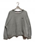 NIKEナイキ）の古着「クルーネックスウェット」｜グレー