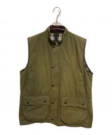 Barbour（バブアー）の古着「90’ｓ WESTMORLAND WAX GILET」｜グリーン
