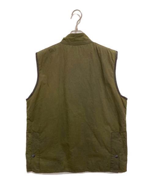 Barbour（バブアー）Barbour (バブアー) 90’ｓ WESTMORLAND WAX GILET グリーン サイズ:Lの古着・服飾アイテム