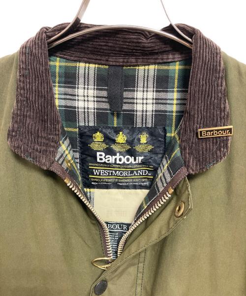 Barbour（バブアー）Barbour (バブアー) 90’ｓ WESTMORLAND WAX GILET グリーン サイズ:Lの古着・服飾アイテム