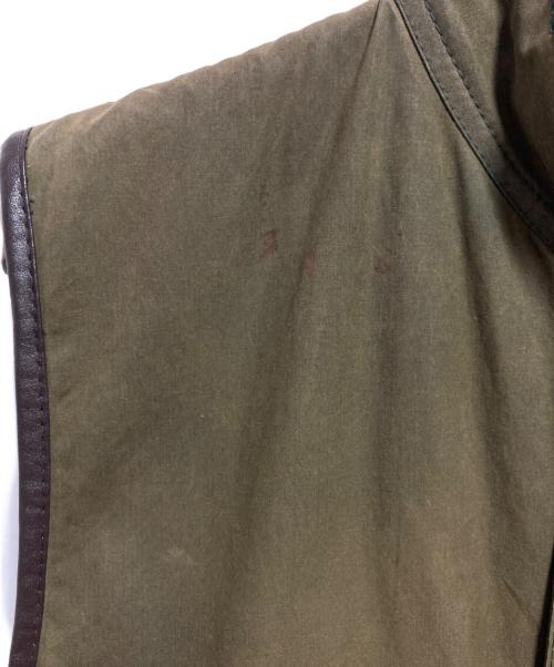 Barbour（バブアー）Barbour (バブアー) 90’ｓ WESTMORLAND WAX GILET グリーン サイズ:Lの古着・服飾アイテム