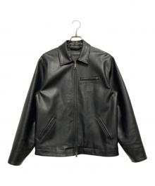 Carhartt WIP（カーハート ワーク イン プログレス）の古着「DETROIT LEATHER JACKET」｜ブラック