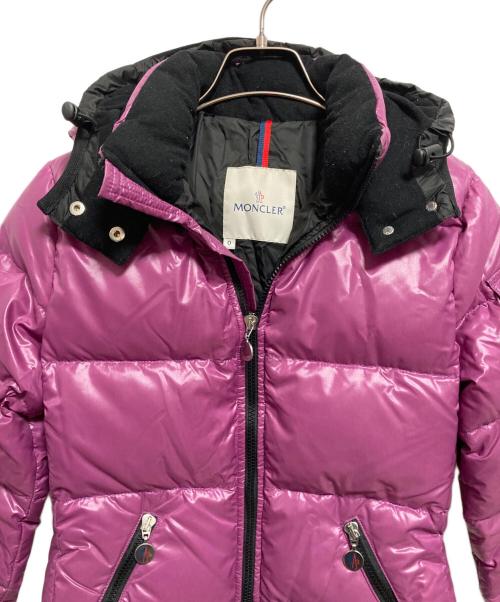 MONCLER（モンクレール）MONCLER (モンクレール) BADIA ダウンジャケット パープルの古着・服飾アイテム