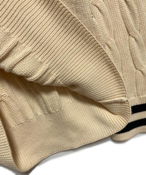 FRED PERRY（フレッドペリー）FRED PERRY (フレッドペリー) チルデンセーター アイボリー サイズ:Mの古着・服飾アイテム