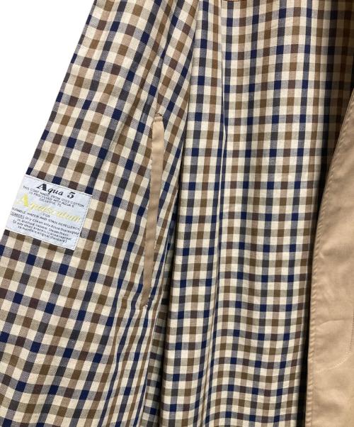 Aquascutum（アクアスキュータム）Aquascutum (アクアスキュータム) ステンカラーコート ベージュ サイズ:-の古着・服飾アイテム