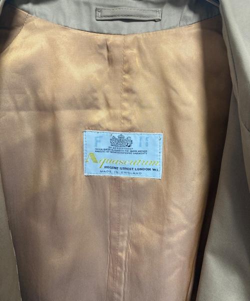 Aquascutum（アクアスキュータム）Aquascutum (アクアスキュータム) ステンカラーコート ベージュ サイズ:-の古着・服飾アイテム