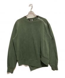 COMME des GARCONS HOMME DEUX（コムデギャルソン オム ドゥ）の古着「エステルフリースプルオーバー」｜グリーン