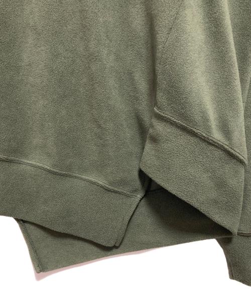 COMME des GARCONS HOMME DEUX（コムデギャルソン オム ドゥ）COMME des GARCONS HOMME DEUX (コムデギャルソン オム ドゥ) エステルフリースプルオーバー グリーン サイズ:Lの古着・服飾アイテム