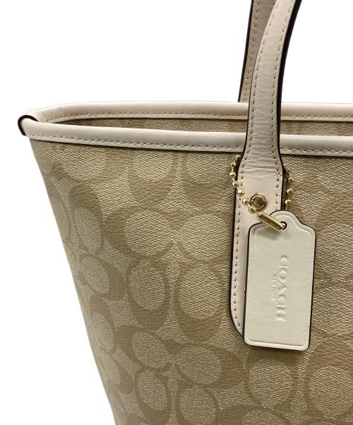 COACH（コーチ）COACH (コーチ) トートバッグ ベージュの古着・服飾アイテム