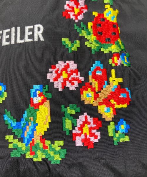 FEILER（フェイラー）FEILER (フェイラー) Ball & Chain (ボールアンドチェーン) 2WAYショルダーバッグ ブラックの古着・服飾アイテム