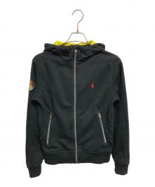 POLO RALPH LAUREN（ポロ・ラルフローレン）の古着「ジップパーカー」｜ブラック
