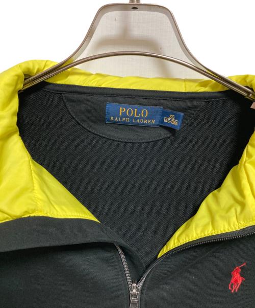 POLO RALPH LAUREN（ポロ・ラルフローレン）POLO RALPH LAUREN (ポロ・ラルフローレン) ジップパーカー ブラック サイズ:XSの古着・服飾アイテム