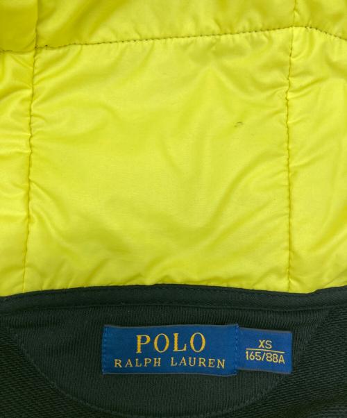 POLO RALPH LAUREN（ポロ・ラルフローレン）POLO RALPH LAUREN (ポロ・ラルフローレン) ジップパーカー ブラック サイズ:XSの古着・服飾アイテム