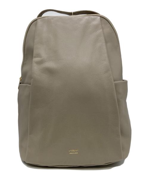 russet（ラシット）russet (ラシット) レザーリュックサック ベージュ 未使用品の古着・服飾アイテム