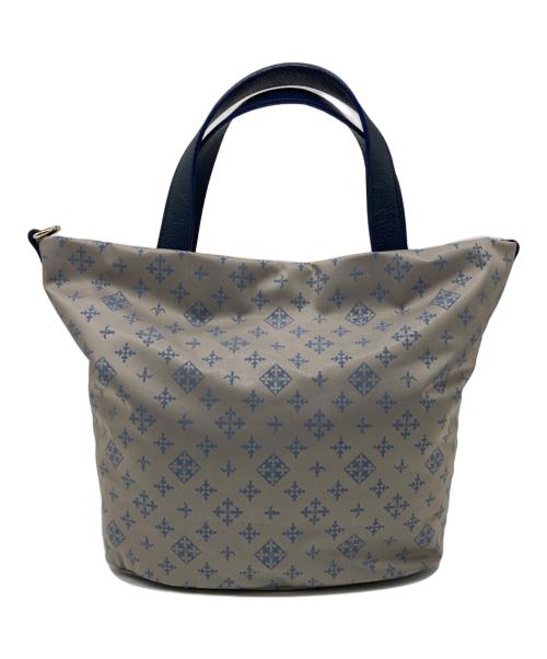 russet（ラシット）russet (ラシット) ナイロンジャガード2WAYダウントートバッグ ベージュの古着・服飾アイテム