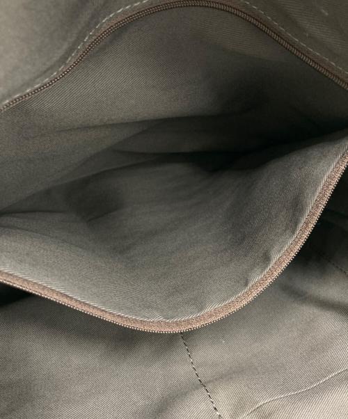 russet（ラシット）russet (ラシット) ナイロンジャガード2WAYダウントートバッグ ベージュの古着・服飾アイテム