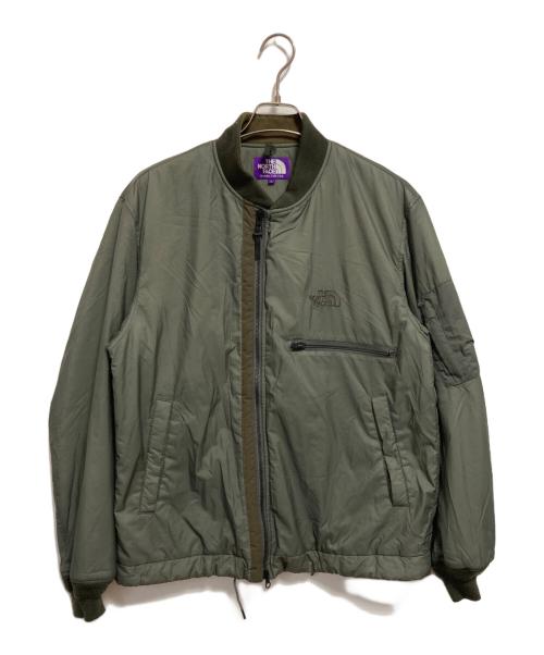 THE NORTHFACE PURPLELABEL（ザ・ノースフェイス パープルレーベル）THE NORTHFACE PURPLELABEL (ザ・ノースフェイス パープルレーベル) Insulated Field Jacket オリーブ サイズ:Lの古着・服飾アイテム