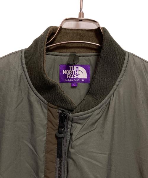 THE NORTHFACE PURPLELABEL（ザ・ノースフェイス パープルレーベル）THE NORTHFACE PURPLELABEL (ザ・ノースフェイス パープルレーベル) Insulated Field Jacket オリーブ サイズ:Lの古着・服飾アイテム