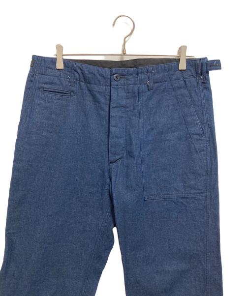 BEAMS PLUS（ビームスプラス）BEAMS PLUS (ビームスプラス) Engineered Garments (エンジニアド ガーメンツ) GLASSFIELD PANTS インディゴ サイズ:W34の古着・服飾アイテム