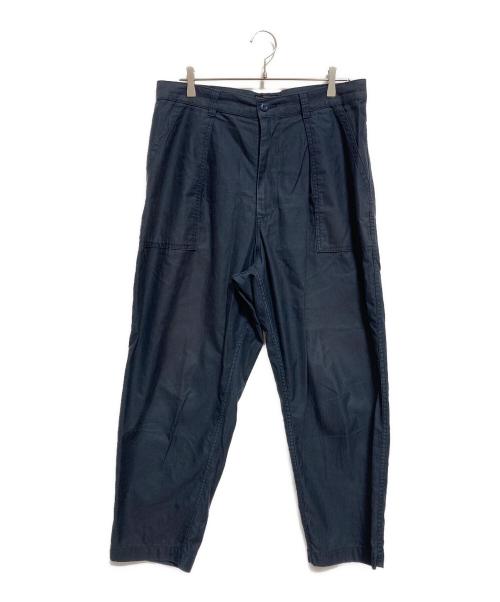BEAMS PLUS（ビームスプラス）BEAMS PLUS (ビームスプラス) バックサテン ベイカー パンツ ネイビー サイズ:Lの古着・服飾アイテム