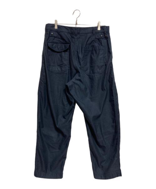 BEAMS PLUS（ビームスプラス）BEAMS PLUS (ビームスプラス) バックサテン ベイカー パンツ ネイビー サイズ:Lの古着・服飾アイテム