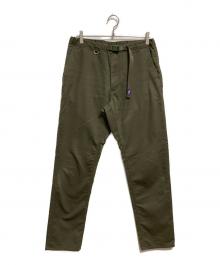 THE NORTHFACE PURPLELABEL（ザ・ノースフェイス パープルレーベル）の古着「ストレッチツイルテーパードパンツ」｜グリーン