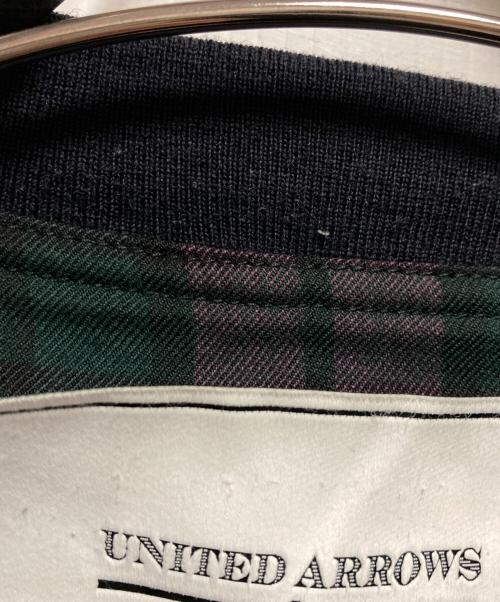 UNITED ARROWS & SONS（ユナイテッドアローズ アンド サンズ）UNITED ARROWS & SONS (ユナイテッドアローズ アンド サンズ) DAPPER TRACK JACKET グリーン×パープル サイズ:Sの古着・服飾アイテム