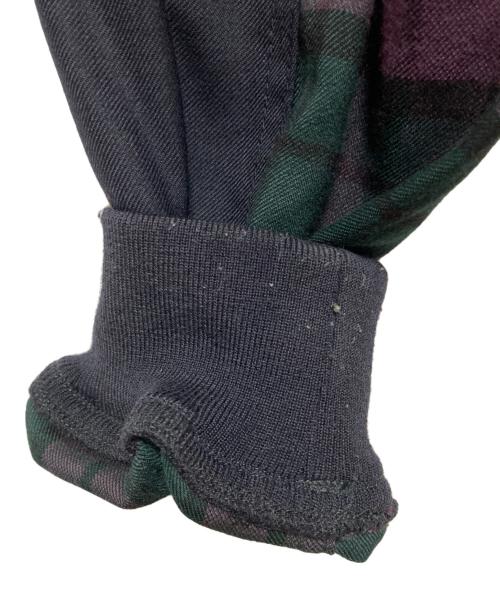 UNITED ARROWS & SONS（ユナイテッドアローズ アンド サンズ）UNITED ARROWS & SONS (ユナイテッドアローズ アンド サンズ) DAPPER TRACK JACKET グリーン×パープル サイズ:Sの古着・服飾アイテム