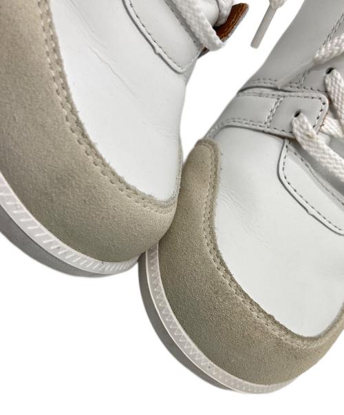 via SANGACIO（ヴィア・サンガチオ）via SANGACIO (ヴィア・サンガチオ) ローカットスニーカー ホワイト サイズ:26.5の古着・服飾アイテム