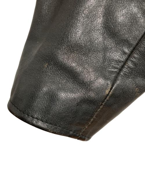 OUTDOOR EXCHANGE（アウトドアエックスチェンジ）OUTDOOR EXCHANGE (アウトドアエックスチェンジ) ダブルライダースジャケット ブラック サイズ:42の古着・服飾アイテム