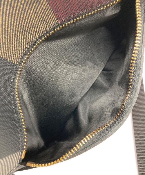 BLUE LABEL CRESTBRIDGE（ブルーレーベルクレストブリッジ）BLUE LABEL CRESTBRIDGE (ブルーレーベルクレストブリッジ) チェック柄リュック ベージュの古着・服飾アイテム