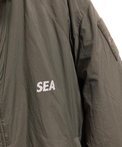 WILD THINGS（ワイルドシングス）WILD THINGS (ワイルドシングス) WIND AND SEA (ウィンダンシー) READY PARKA オリーブ サイズ:Lの古着・服飾アイテム