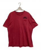 SPECTER FABRIC COMMUNICATIONスペクターファブリックコミュニケーション）の古着「ポケットTシャツ」｜レッド