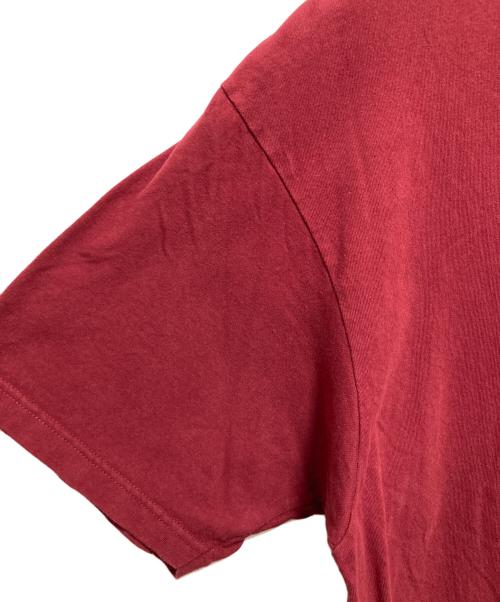 SPECTER FABRIC COMMUNICATION（スペクターファブリックコミュニケーション）Specter Fabric Communication (スペクターファブリックコミュニケーション) ポケットTシャツ レッド サイズ:XLの古着・服飾アイテム