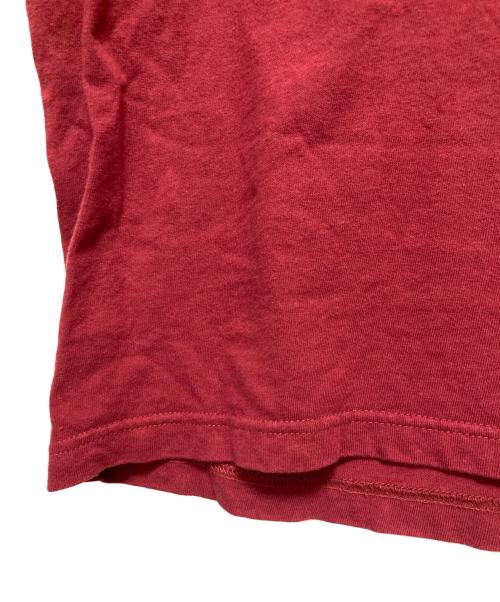 SPECTER FABRIC COMMUNICATION（スペクターファブリックコミュニケーション）Specter Fabric Communication (スペクターファブリックコミュニケーション) ポケットTシャツ レッド サイズ:XLの古着・服飾アイテム