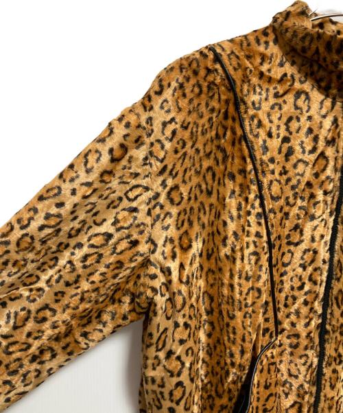 MINEDENIM（マインデニム）MINEDENIM (マインデニム) Leopard Fur Athletic BZ ベージュ サイズ:3の古着・服飾アイテム