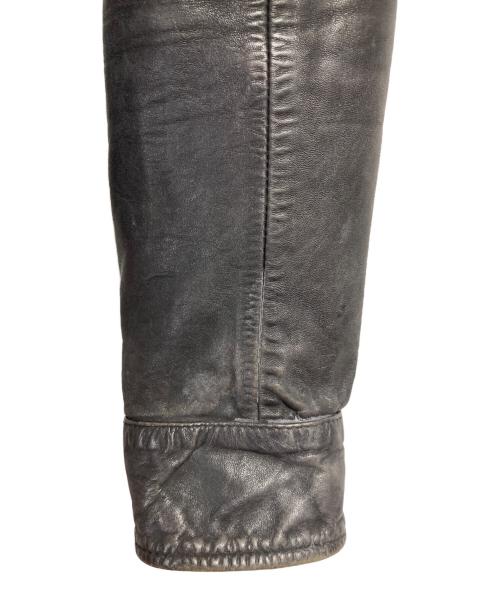 GOLDEN GOOSE（ゴールデングース）GOLDEN GOOSE (ゴールデングース) ダブルライダースレザージャケット ブラック サイズ:Sの古着・服飾アイテム