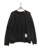 MIHARA YASUHIROミハラヤスヒロ）の古着「French Terry Pullover Sweatshirt」｜ブラック