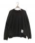 MIHARA YASUHIRO（ミハラヤスヒロ）の古着「French Terry Pullover Sweatshirt」｜ブラック