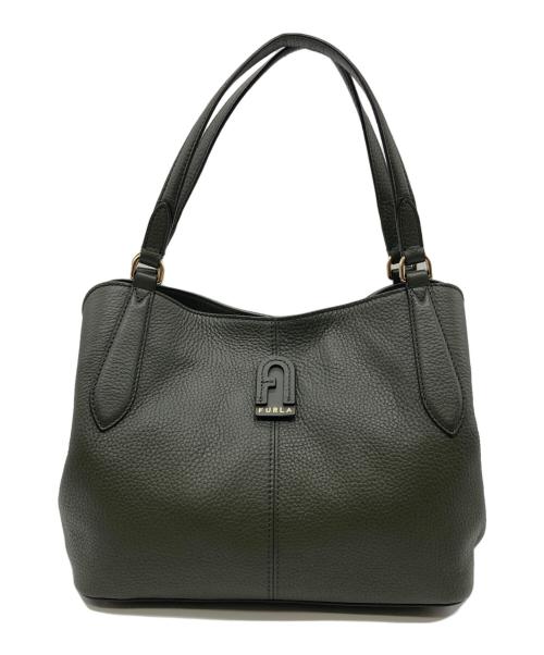 FURLA（フルラ）FURLA (フルラ) ダフネ2WAYショルダーバッグ グリーンの古着・服飾アイテム