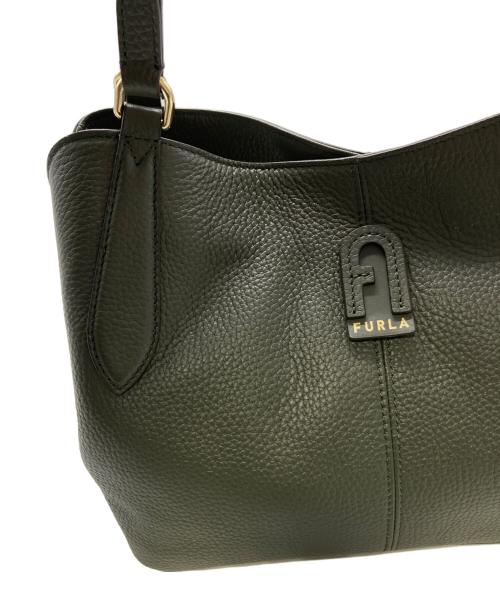 FURLA（フルラ）FURLA (フルラ) ダフネ2WAYショルダーバッグ グリーンの古着・服飾アイテム