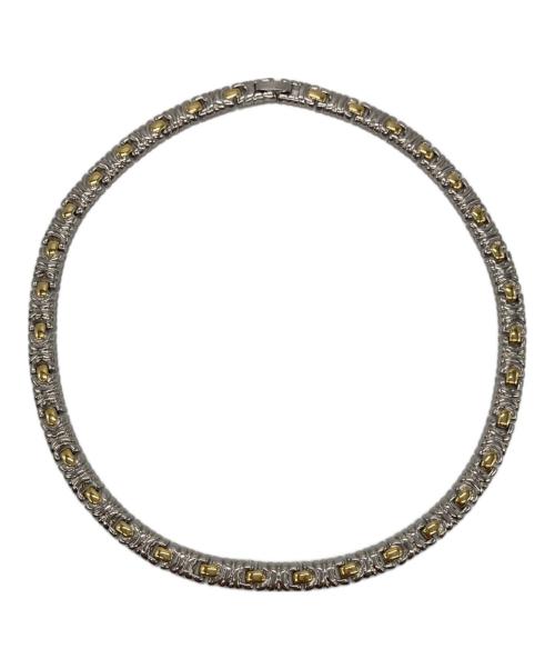 GIVENCHY BIJOUX（ジバンシー ビジュー）GIVENCHY BIJOUX (ジバンシー ビジュー) ネックレス シルバーの古着・服飾アイテム