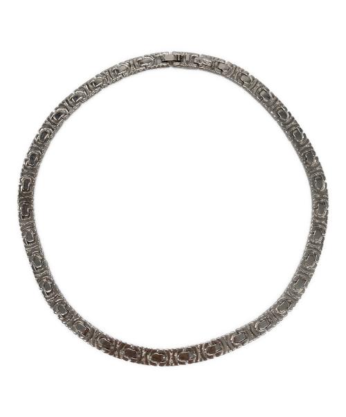 GIVENCHY BIJOUX（ジバンシー ビジュー）GIVENCHY BIJOUX (ジバンシー ビジュー) ネックレス シルバーの古着・服飾アイテム