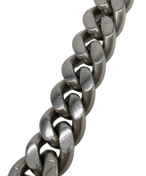 DIESEL（ディーゼル）DIESEL (ディーゼル) Dロゴチェーンネックレス シルバーの古着・服飾アイテム