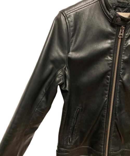 AVIREX（アヴィレックス）AVIREX (アヴィレックス) シングルライダースジャケット ブラック サイズ:Mの古着・服飾アイテム