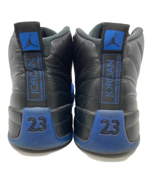 NIKE（ナイキ）NIKE (ナイキ) AIR JORDAN 12 RETRO ブラック×ブルー サイズ:27.5の古着・服飾アイテム