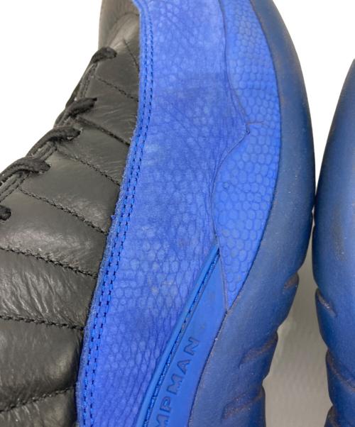 NIKE（ナイキ）NIKE (ナイキ) AIR JORDAN 12 RETRO ブラック×ブルー サイズ:27.5の古着・服飾アイテム