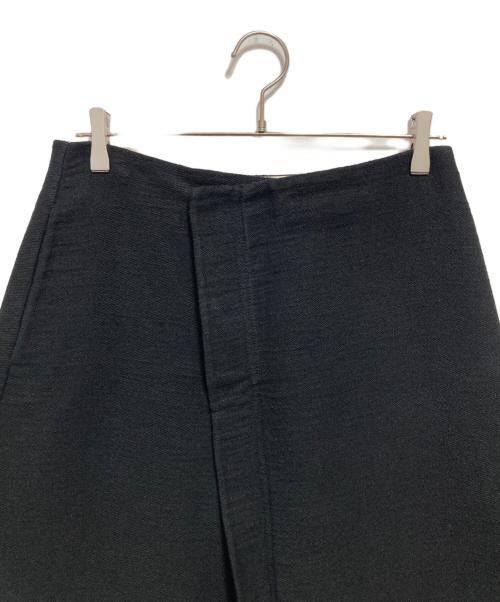 BLAMINK（ブラミンク）BLAMINK (ブラミンク) ラップスカート ブラック サイズ:38の古着・服飾アイテム