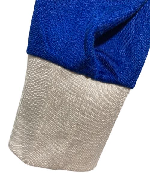 adidas（アディダス）adidas (アディダス) 70-80’ｓゲームシャツ ブルー サイズ:Mの古着・服飾アイテム