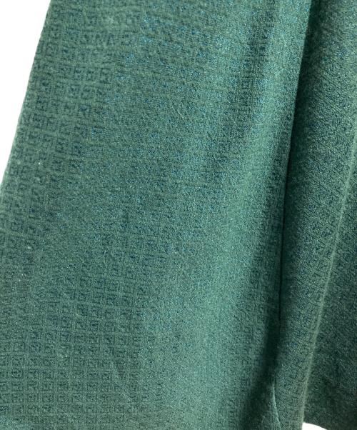 Mame Kurogouchi（マメクロゴウチ）mame kurogouchi (マメクロゴウチ) Flared Jersey Skirt グリーン サイズ:1の古着・服飾アイテム
